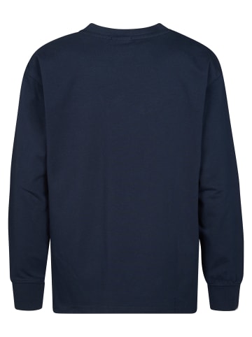 Petrol Industries Langarm-T-Shirt Mezquite in Blau