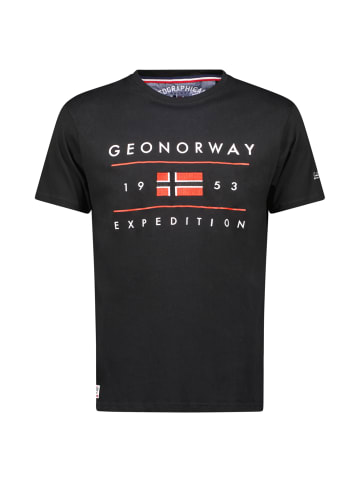 Geo Norway Shirt in Black