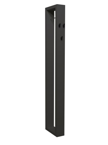 58 aufm Kessel GARDEROBE Erna 13x32x172 Anthrazit matt Lack