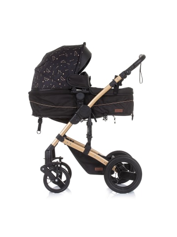 Chipolino Kinderwagen Camea 2 in 1 in schwarz