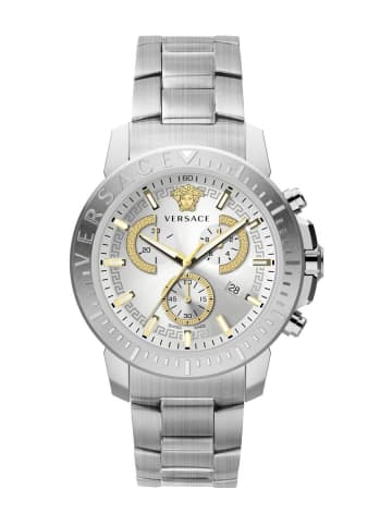 Versace Chronograph New Chrono silberfarben in silber