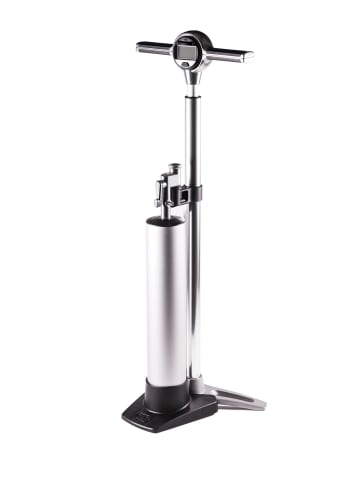 Crankbrothers Standpumpe Klic, Tubeless Tank in silber