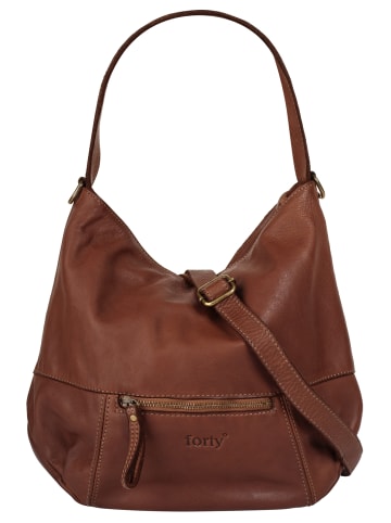Forty degrees Shopper in cognac
