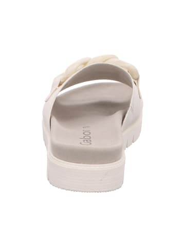 Gabor Pantolette in weiß