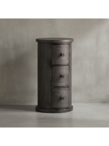 KADIMA DESIGN Design Sideboard Mango Massivholz 34x65x34 cm, Schränkchen