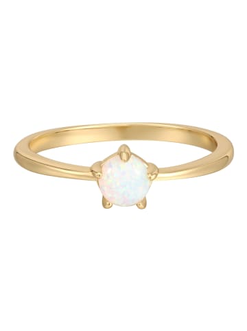 Rafaela Donata Ring aus Sterling Silber mit Opal (synth.) in gelbgold