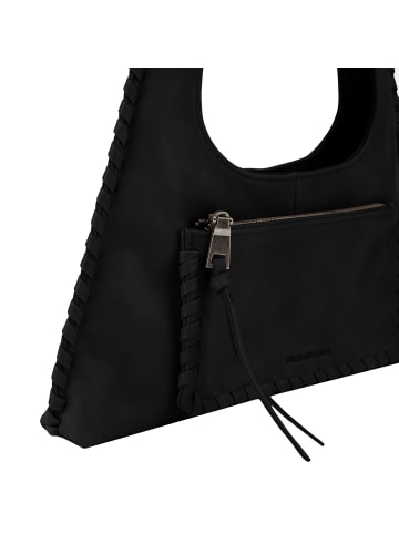 FREDs BRUDER Calm Schultertasche Leder 33 cm in black