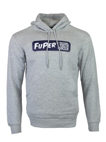 FuPer Kapuzenpullover Chris in Grey