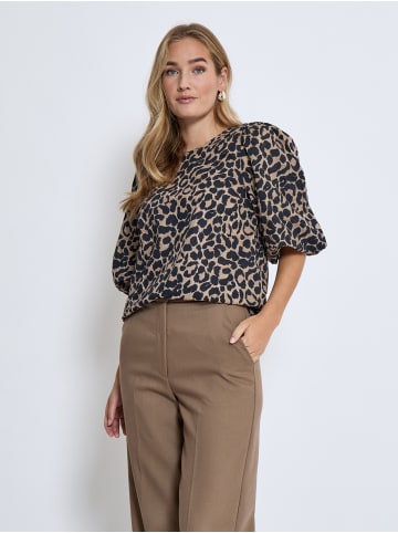 Peppercorn Bluse in Leopard Print