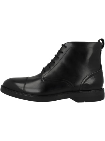Clarks Schnürboots Aldwin Cap in schwarz