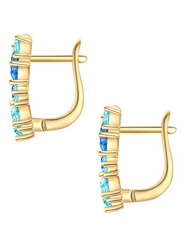 Rafaela Donata Ohrringe aus Sterling Silber mit Zirkonia in gelbgold