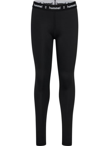 Hummel Kinder Leggings "Pulse Mid Waist Tights" in Schwarz