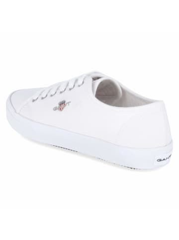 Gant Schnürhalbschuh in white