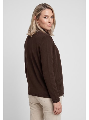 Olsen Strickcardigan in Coffee Bean