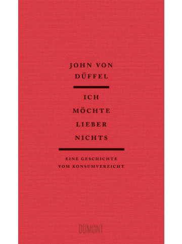 DuMont Buch - Ich möchte lieber nichts