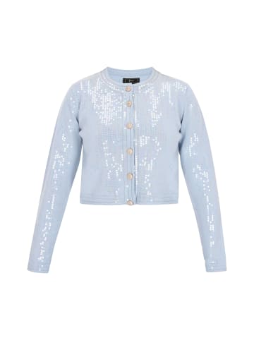 faina Women Cardigan in light blue