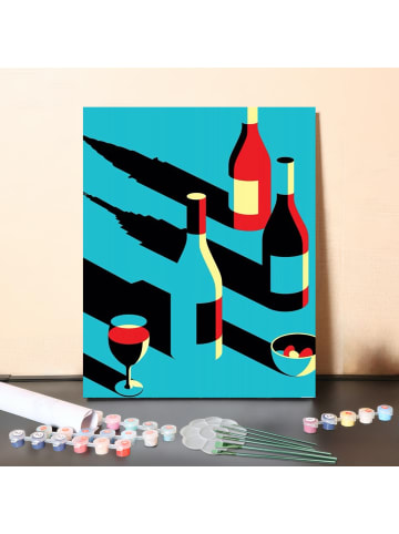 ARTNANAS DIY Malen nach Zahlen Set-"Schattenwein"