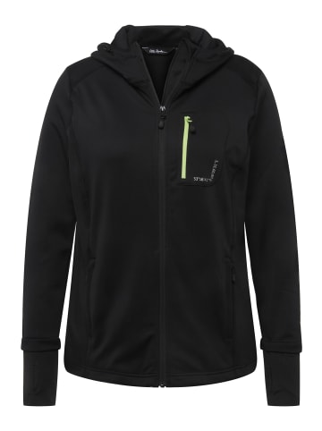 Ulla Popken Sweatjacke in schwarz