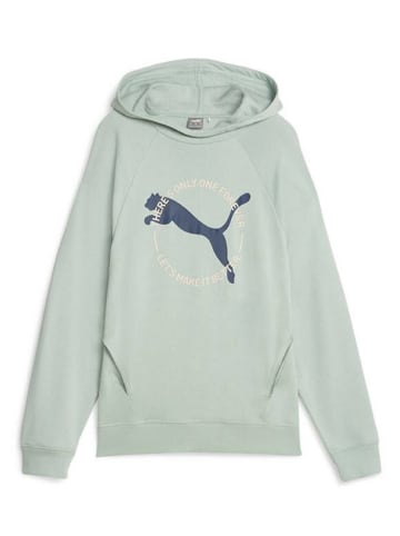 Puma Sweatshirt/Pullover BETTER SPORTSWEAR Hoodie T in Mintgrün