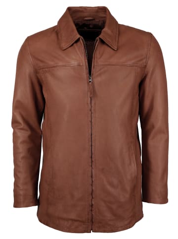 JCC Lederjacke Saros in dark cognac