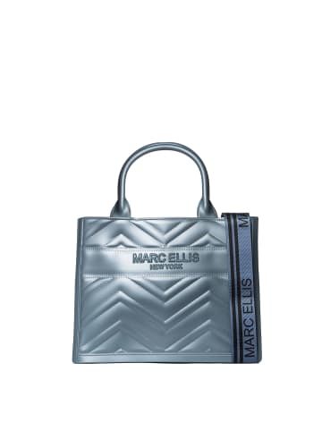 Marc Ellis Handbag in BLUE AND SILVER