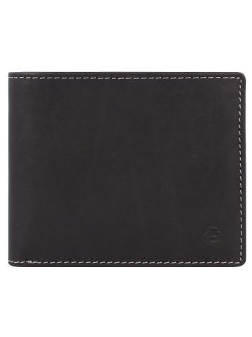 Esquire Dallas Geldbörse Leder 10 cm in schwarz