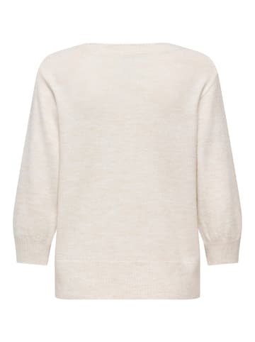 JDY Strickpullover in Egret