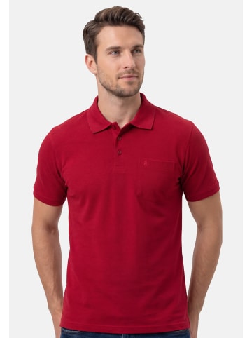 Ragman Poloshirt Basic in Erdbeere