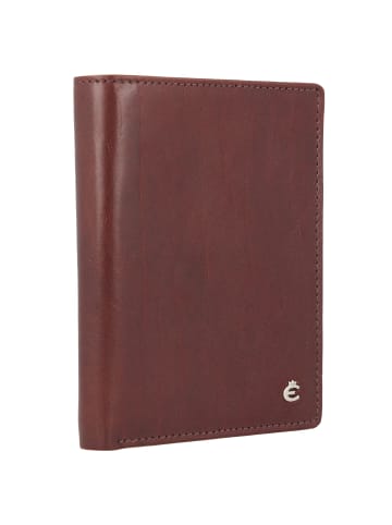 Esquire Toscana Passetui Geldbörse RFID Leder 10 cm in coffee