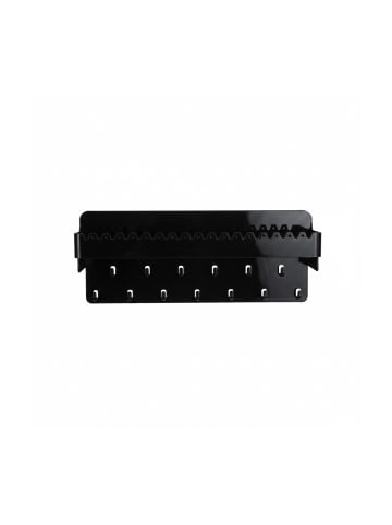 relaxdays Schmuckhalter in Schwarz - (B)30 x (H)12 x (T)8 cm