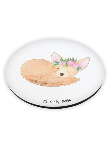 Mr. & Mrs. Panda magnet Wüstenfuchs Blumen ohne Spruch in Weiß