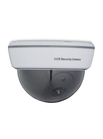 relaxdays 2 x Kamera Dummy in Weiß