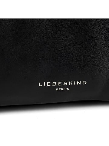 LIEBESKIND BERLIN Umhängetasche S Leder 24.5 cm in black
