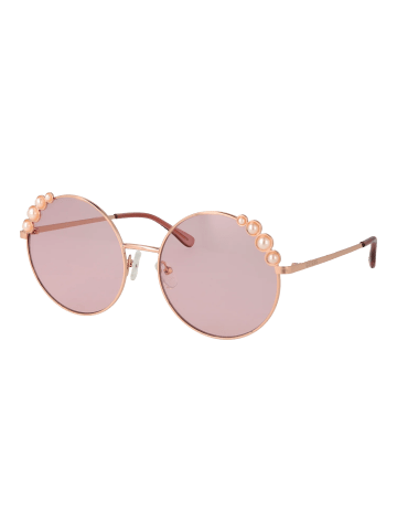Guess Damen Sonnenbrillen Rund Roségold