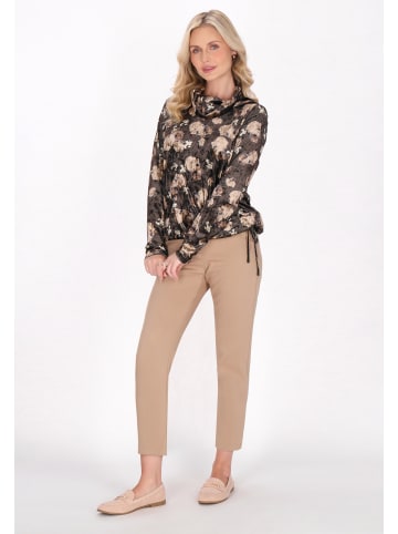 Usha Women Blouse in brown multicolor