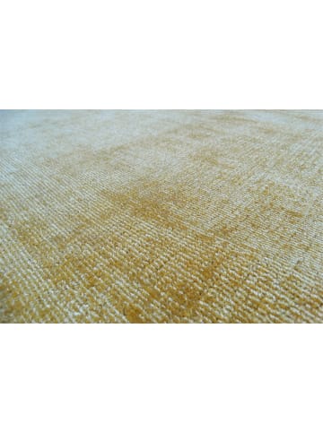 Kayoom Kurzflor Teppich Luxury 110 in gelb - rechteckig
