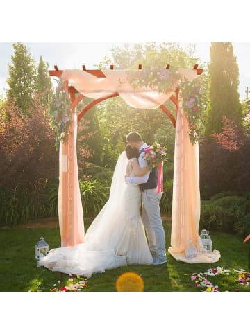 COSTWAY Rosenbogen in Beige