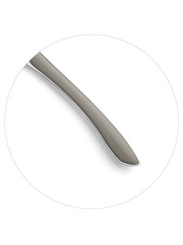 Kuppels 6-tlg. Kuchengabel Set PRISMA in taupe