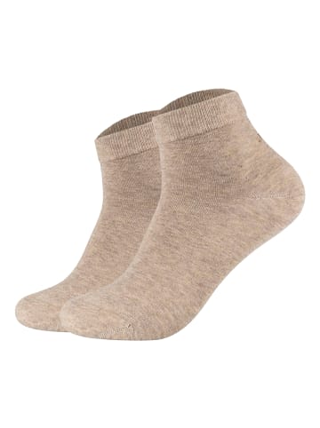 JOOP! Socken 2er Pack in Sand melange