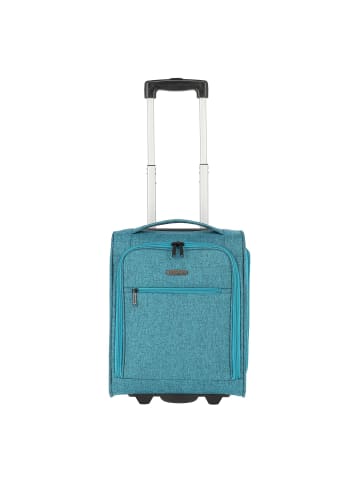 travelite Cabin 2-Rollen Kabinentrolley 43 cm in petrol