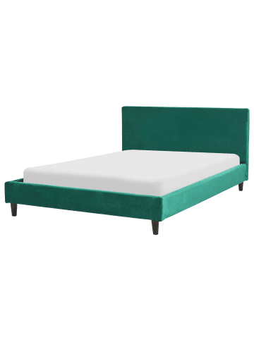 Beliani Doppelbett FITOU in Grün - (W) 150 x (H) 87 x (L) 214 cm