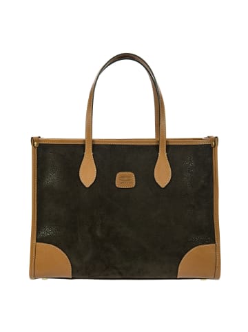 BRIC`s Life Shopper Tasche S 35 cm Laptopfach olive