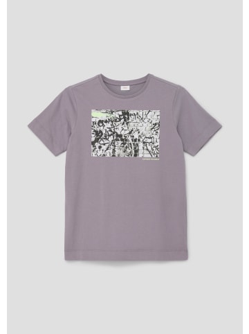 s.Oliver T-Shirt kurzarm in Grau