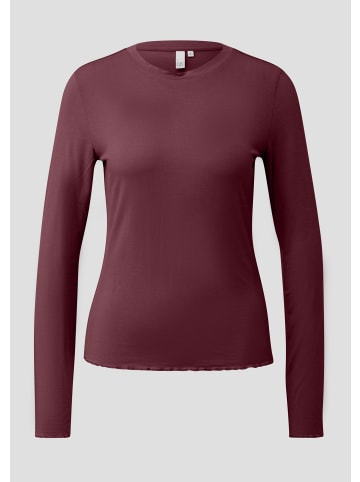 QS T-Shirt in 3900_bordeaux