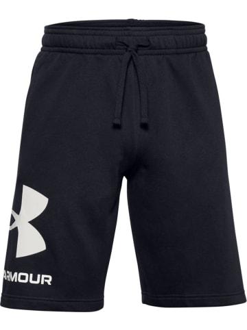 Under Armour Short "UA Rival Fleece Big Logo Shorts" in Schwarz