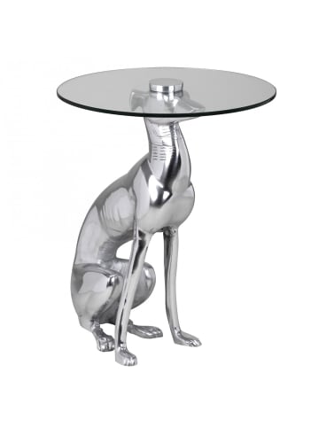 FineBuy Beistelltisch "FB40397" in Silber /