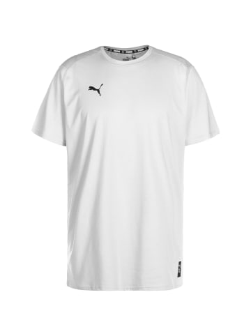 Puma Trainingsshirt Hoops Team in weiß / schwarz