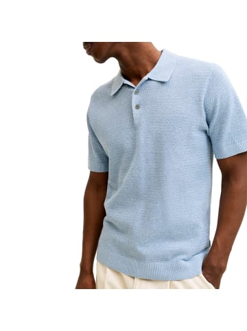 Jack and Jones Poloshirt Bluriley Knit Polo in Hellblau