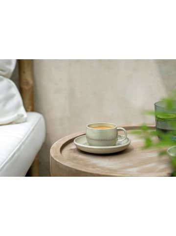 like. by Villeroy & Boch Espressotasse mit Untertasse Perlemor Alga 60 ml in grün