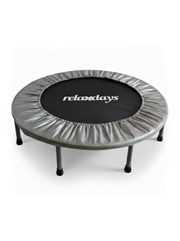 relaxdays Trampolin in Grau - Ø 95 cm